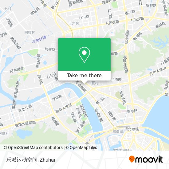 乐派运动空间 map