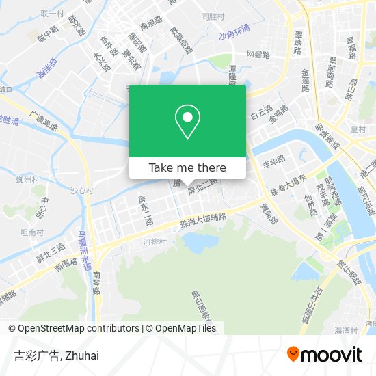 吉彩广告 map