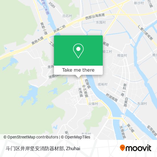 斗门区井岸坚安消防器材部 map