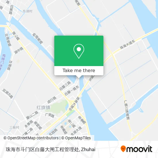 珠海市斗门区白藤大闸工程管理处 map