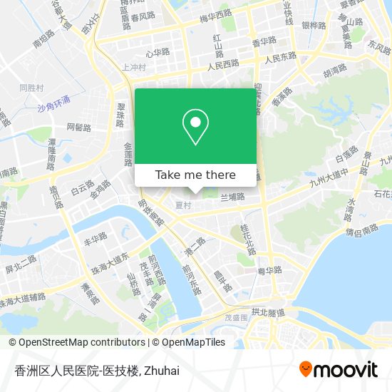 香洲区人民医院-医技楼 map