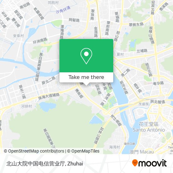 北山大院中国电信营业厅 map