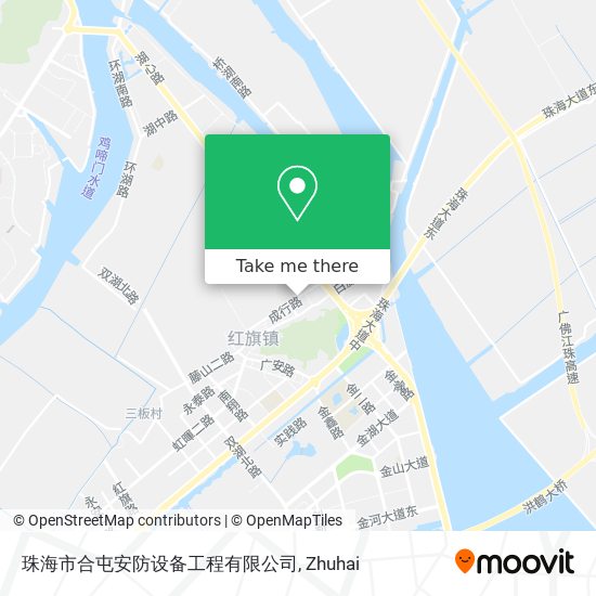 珠海市合屯安防设备工程有限公司 map