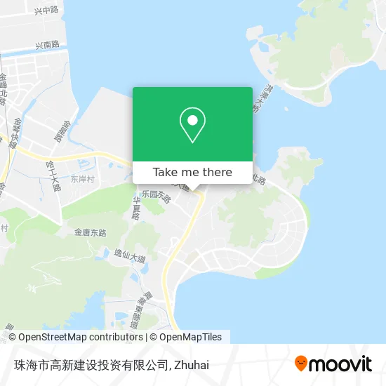 珠海市高新建设投资有限公司 map