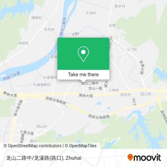 龙山二路中/龙濠路(路口) map