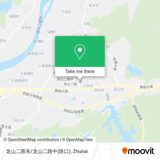 龙山二路东/龙山二路中(路口) map