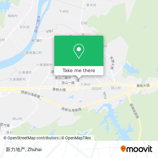 新力地产 map