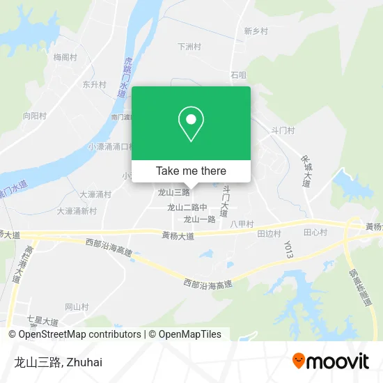 龙山三路 map