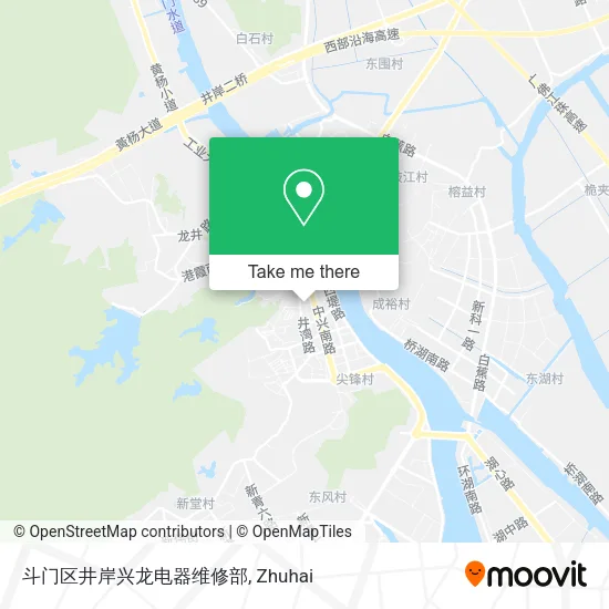 斗门区井岸兴龙电器维修部 map