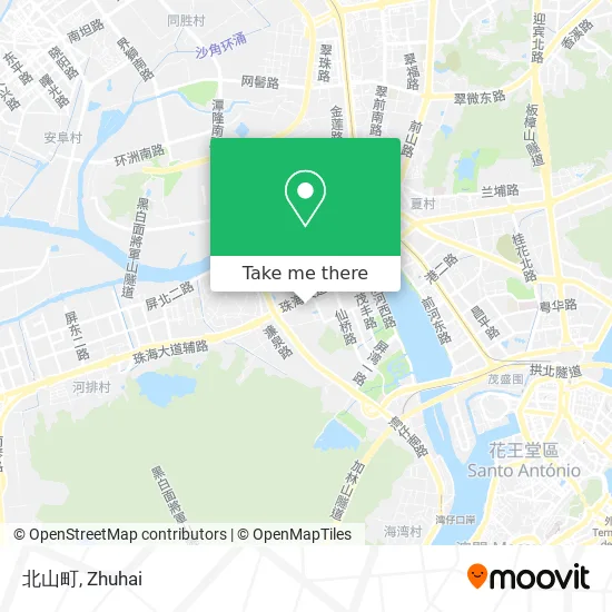 北山町 map