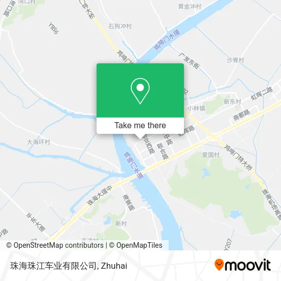 珠海珠江车业有限公司 map