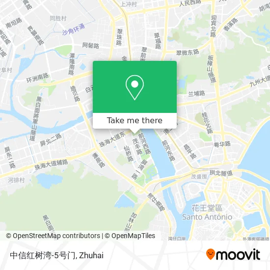中信红树湾-5号门 map