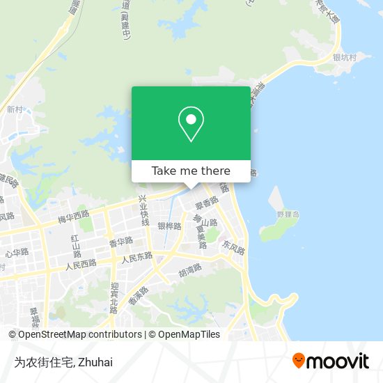 为农街住宅 map