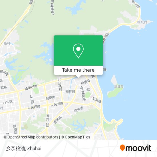 乡亲粮油 map