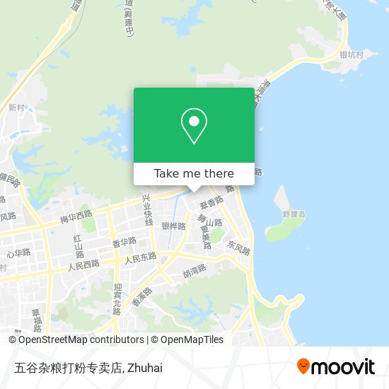 五谷杂粮打粉专卖店 map