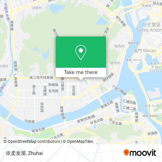 依柔发屋 map