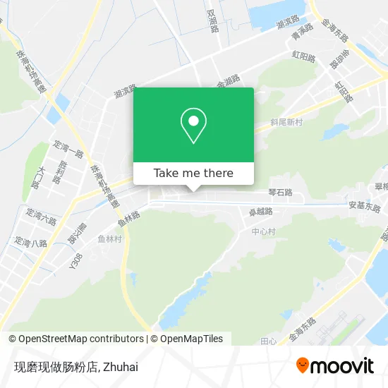 现磨现做肠粉店 map