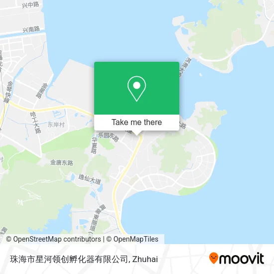 珠海市星河领创孵化器有限公司 map
