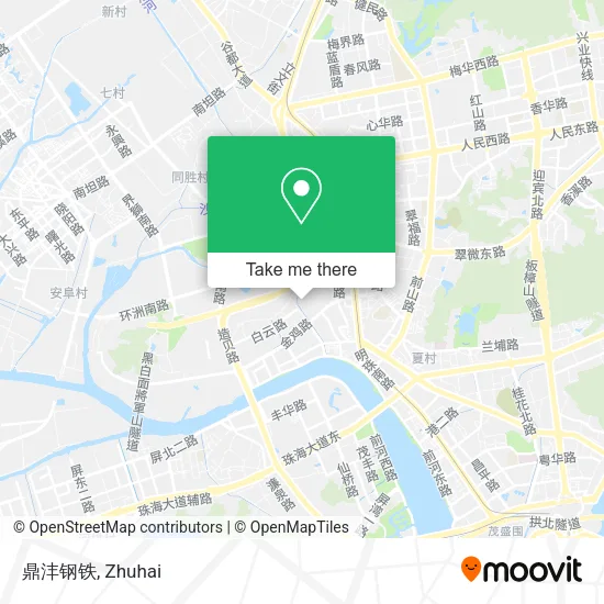 鼎沣钢铁 map