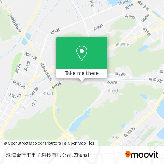 珠海金沣汇电子科技有限公司 map