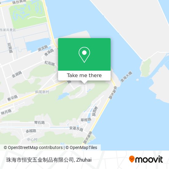 珠海市恒安五金制品有限公司 map
