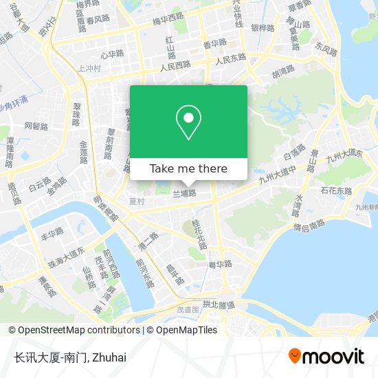 长讯大厦-南门 map