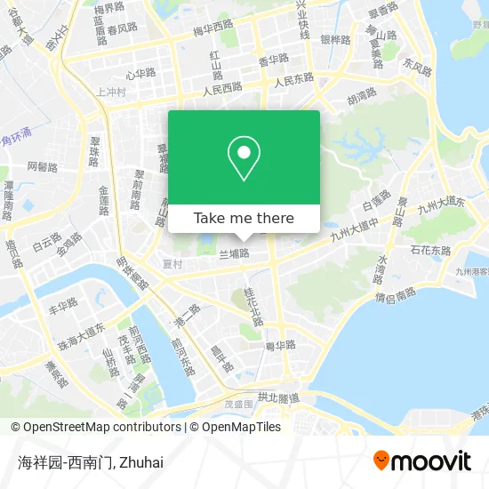 海祥园-西南门 map