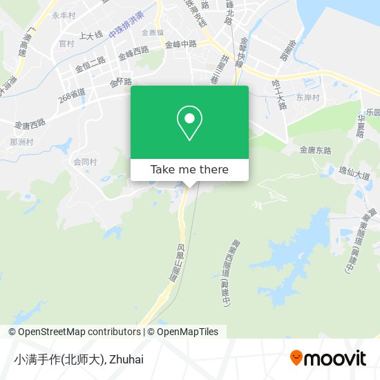 小满手作(北师大) map