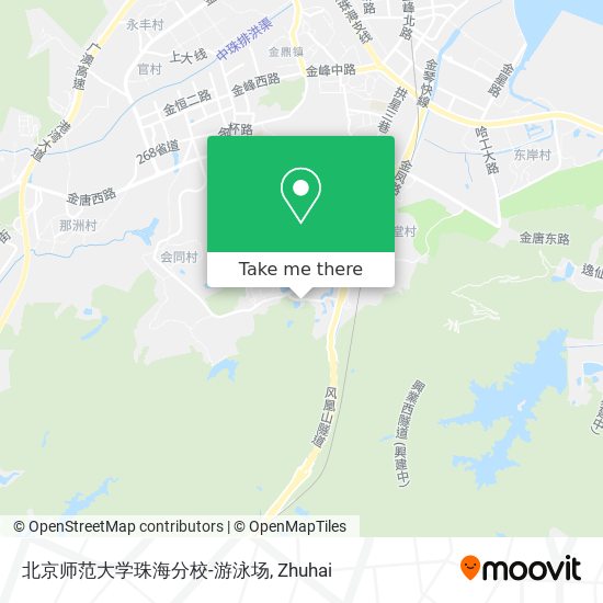 北京师范大学珠海分校-游泳场 map