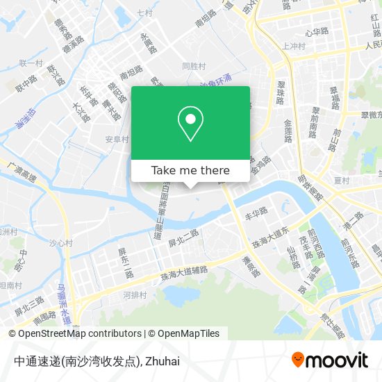 中通速递(南沙湾收发点) map