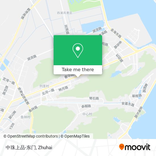 中珠上品-东门 map
