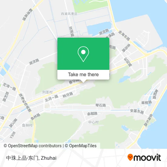 中珠上品-东门 map