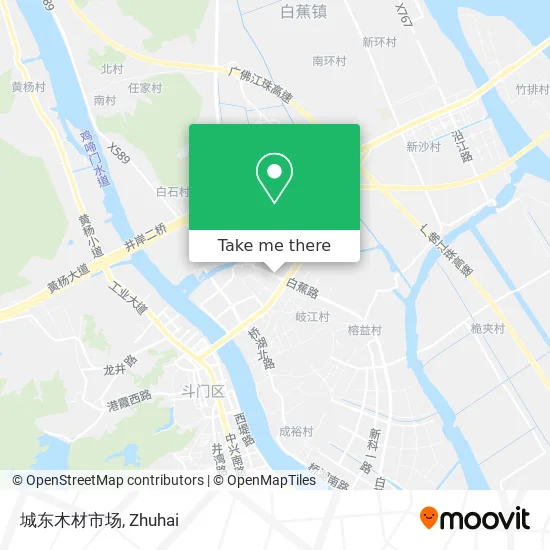 城东木材市场 map