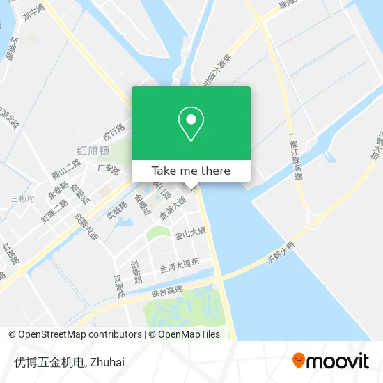 优博五金机电 map