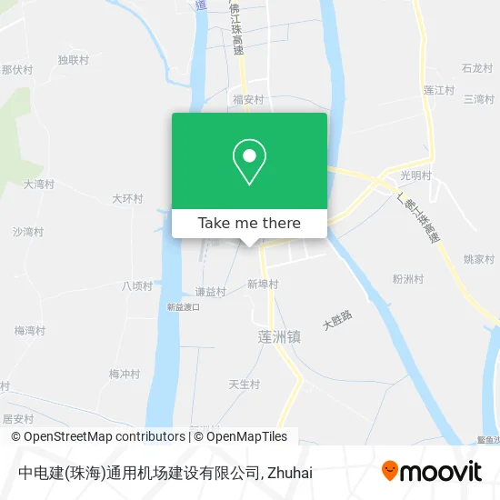 中电建(珠海)通用机场建设有限公司 map