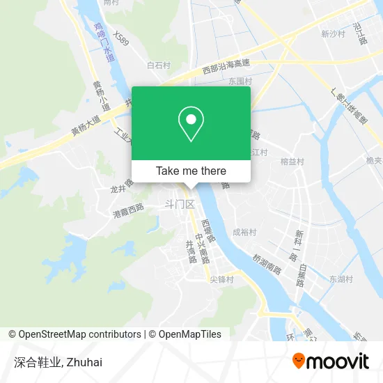深合鞋业 map