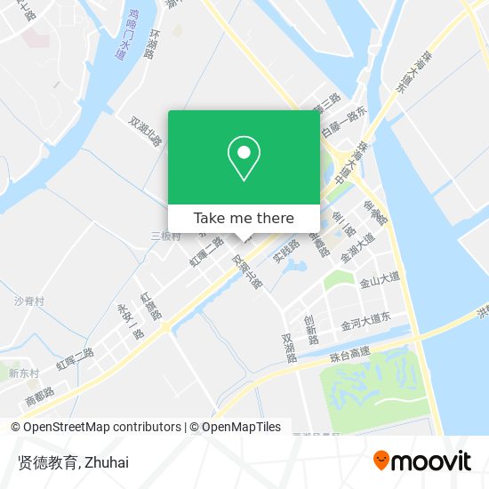 贤德教育 map