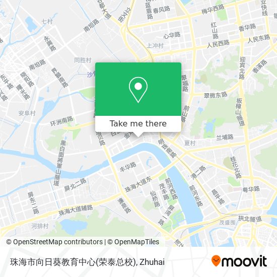 珠海市向日葵教育中心(荣泰总校) map