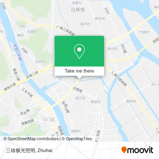 三雄极光照明 map