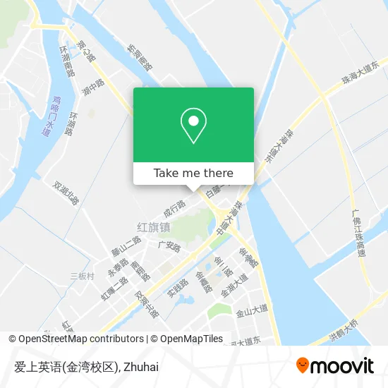 爱上英语(金湾校区) map
