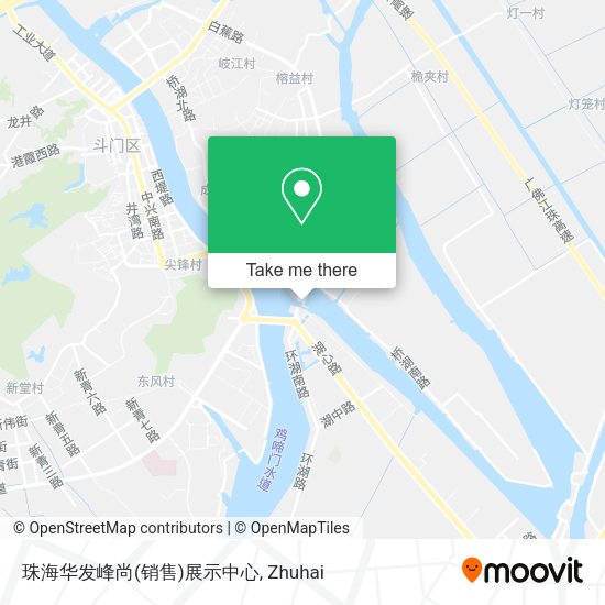 珠海华发峰尚(销售)展示中心 map