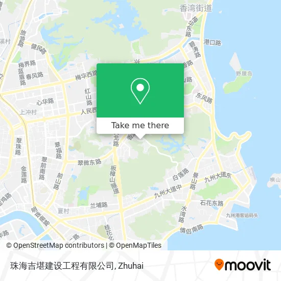珠海吉堪建设工程有限公司 map