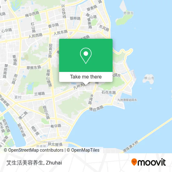 艾生活美容养生 map