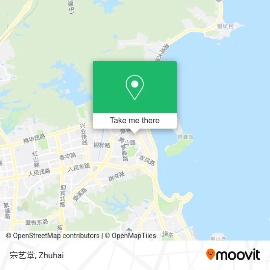宗艺堂 map