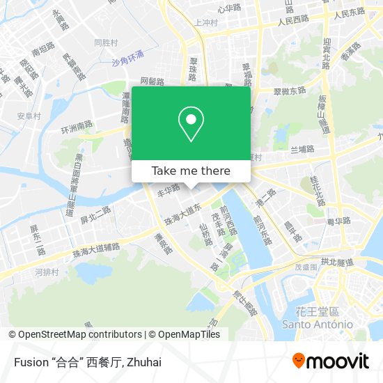 Fusion “合合” 西餐厅 map
