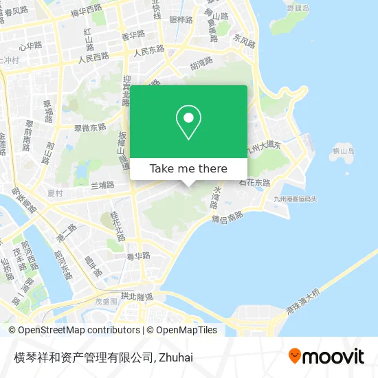 横琴祥和资产管理有限公司 map