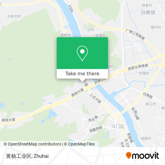 黄杨工业区 map