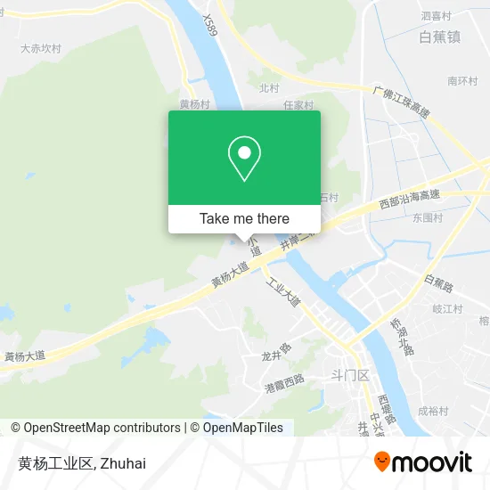 黄杨工业区 map