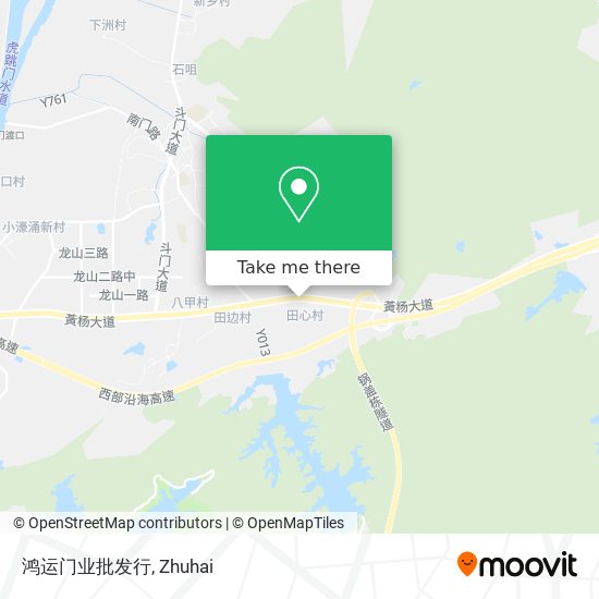 鸿运门业批发行 map