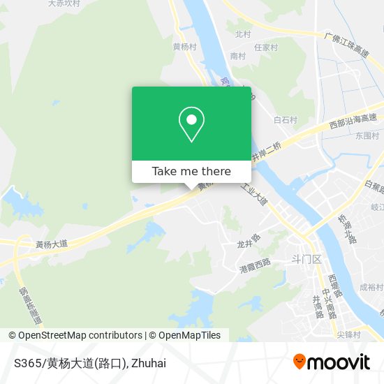 S365/黄杨大道(路口) map